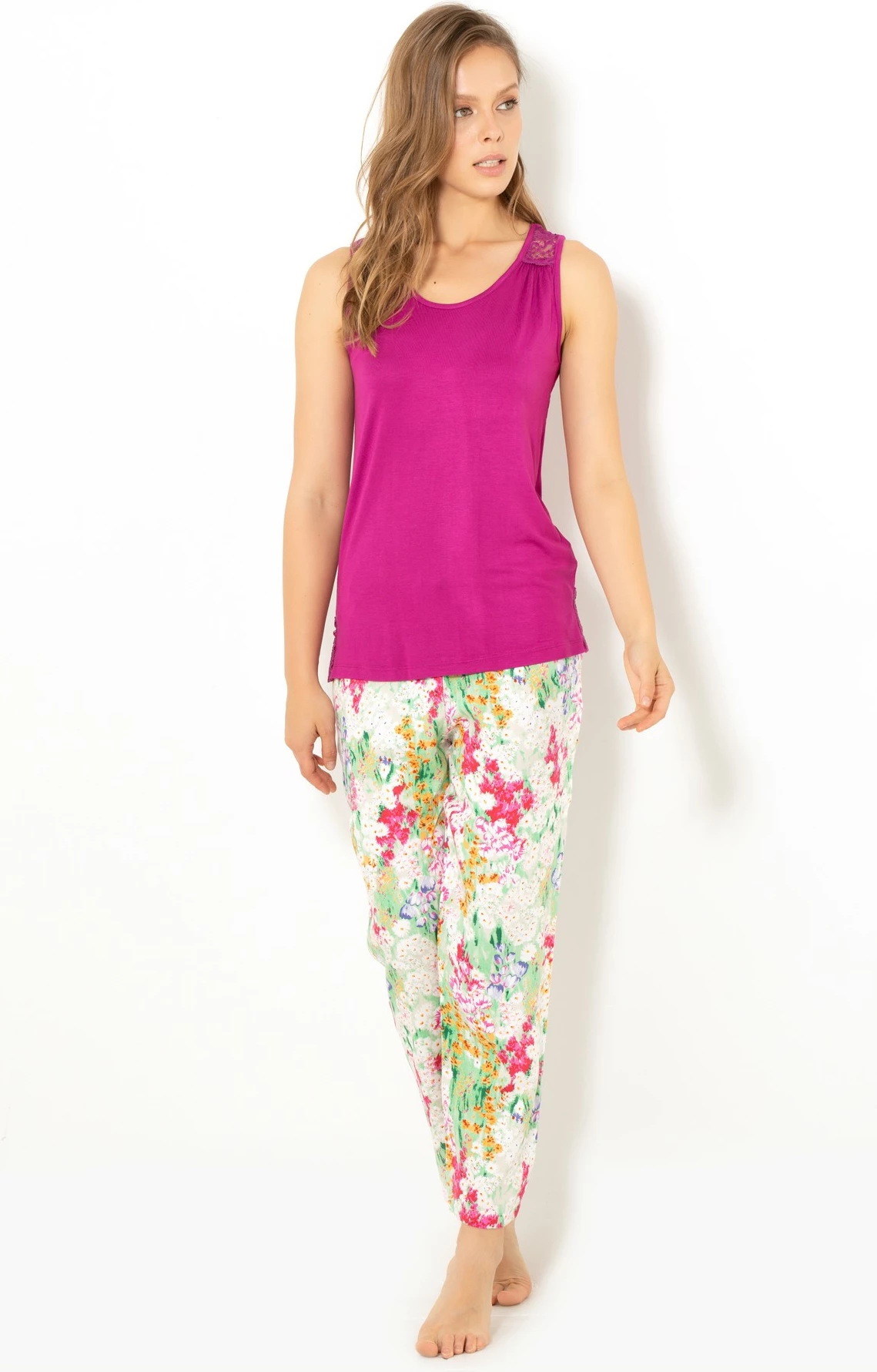 Set pizhamash për gra, Jumeon, 002-000230, magenta