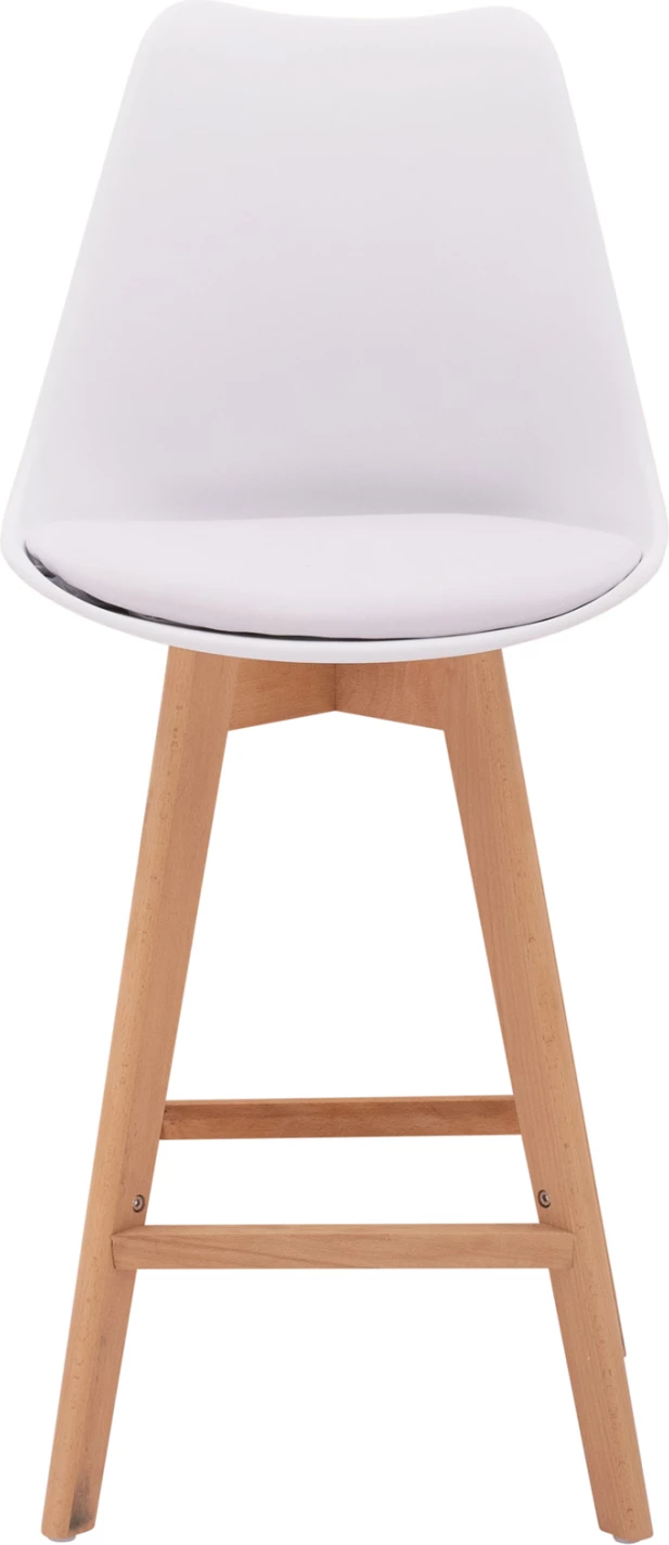 Karrige për bar Vegas FH8000.11, e bardhë, 48x58x105 cm, set prej 4 copash