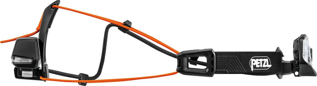 Llambë koke Petzl NAO RL, 1500 lm, bateri 3200 mAh, USB-C, IPX4, zi/portokalli