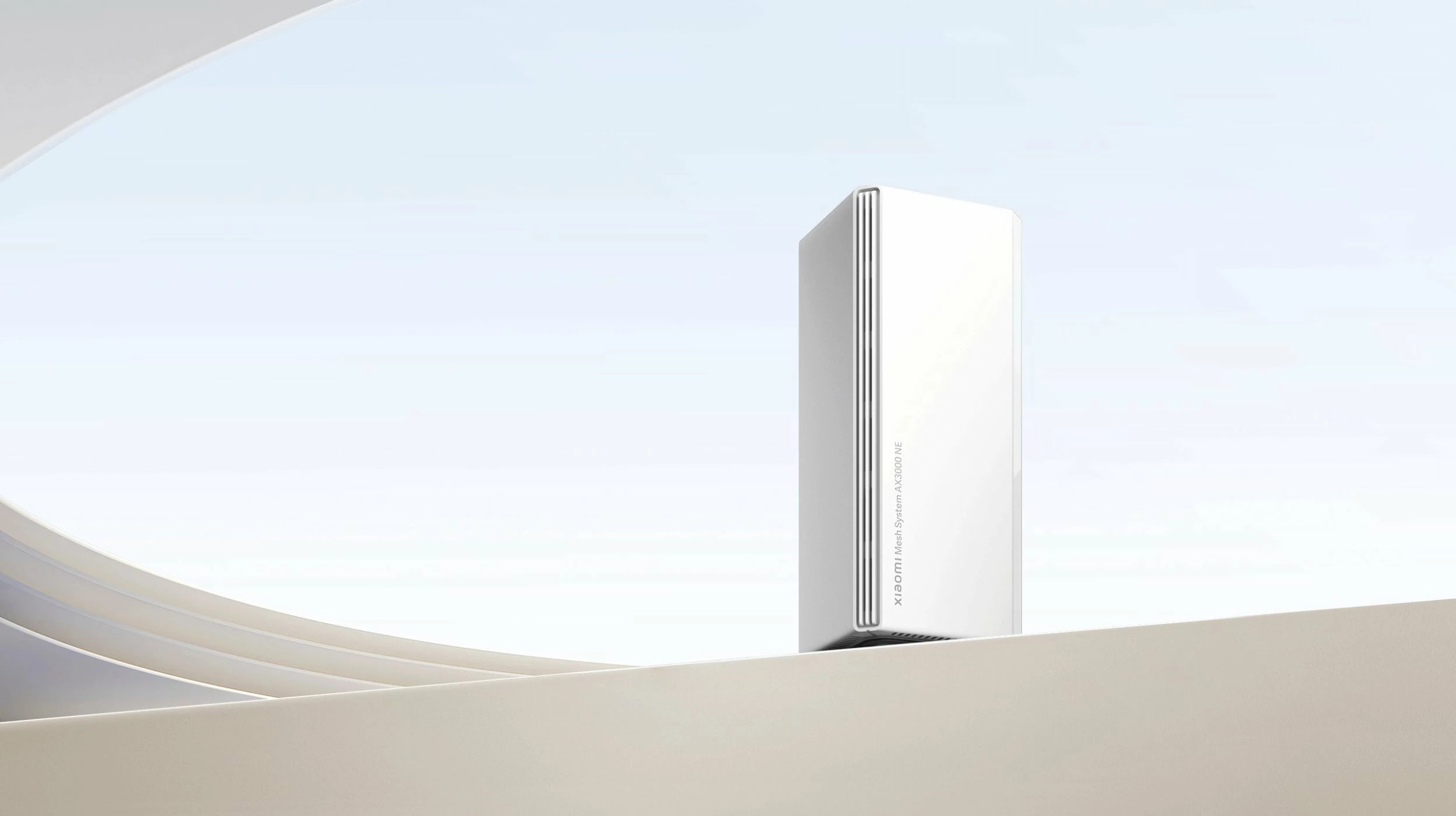Sistem router mesh Xiaomi AX3000 NE Wi‑Fi 6, 4x Gigabit RJ45, WPA3, NFC, i bardhë, set 3 copë
