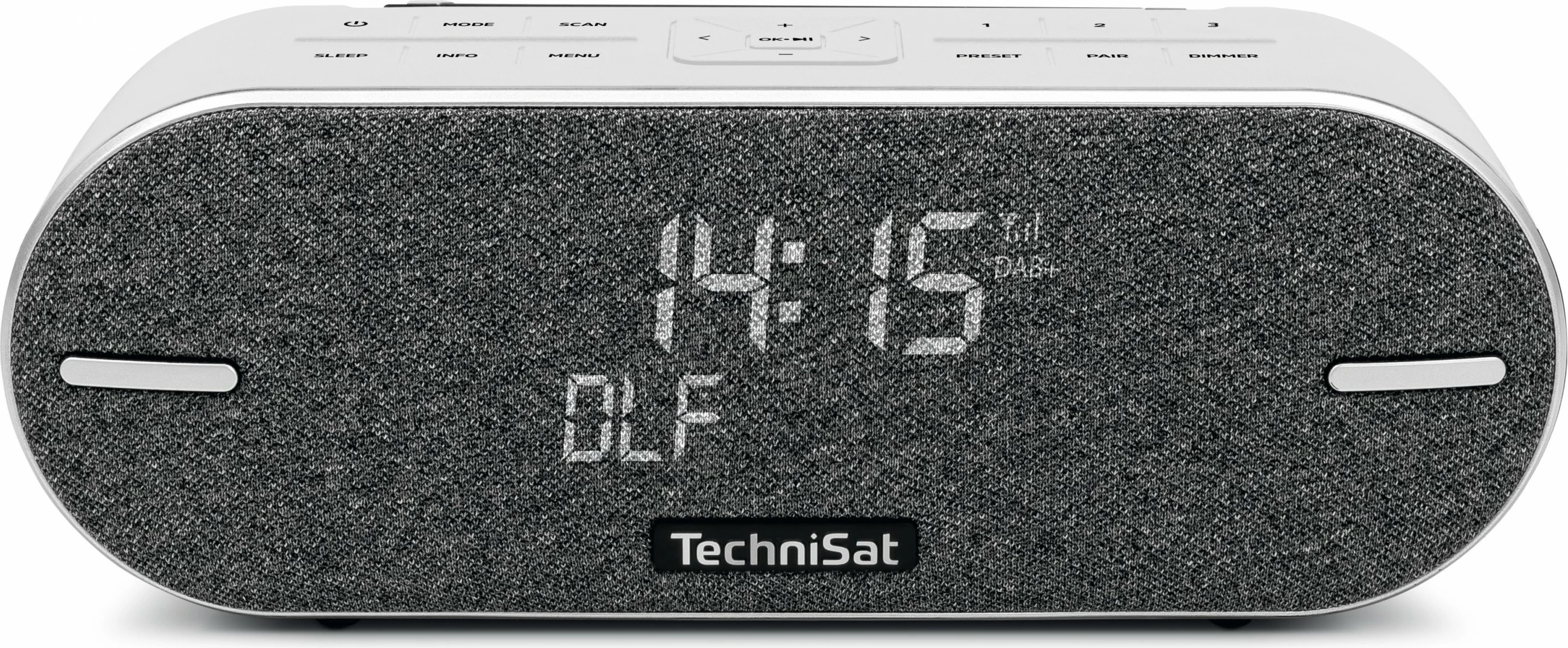 Radio digjitale TechniSat DigitRadio BT 2, Bluetooth, DAB+, FM, gri e hapur