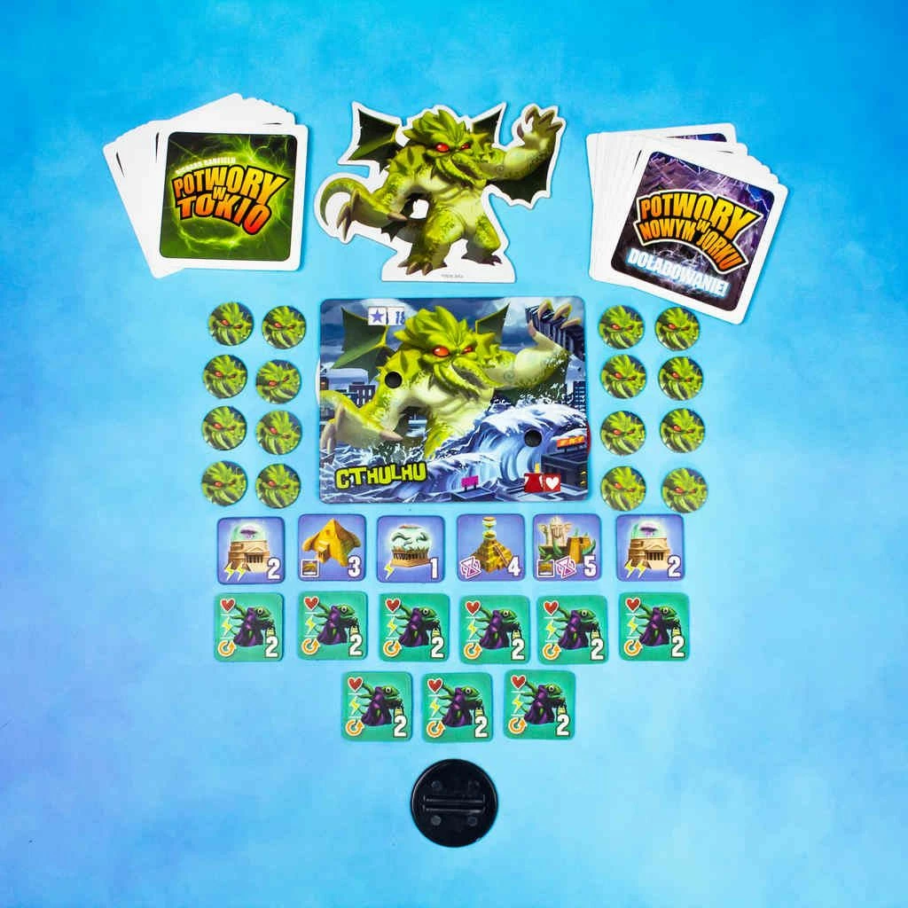 Shtesë lojë tavoline Portal Games Monsters in Tokyo/New York Power Up! Cthulhu, 2-6 lojtarë, 8+, 40 min, Polonisht