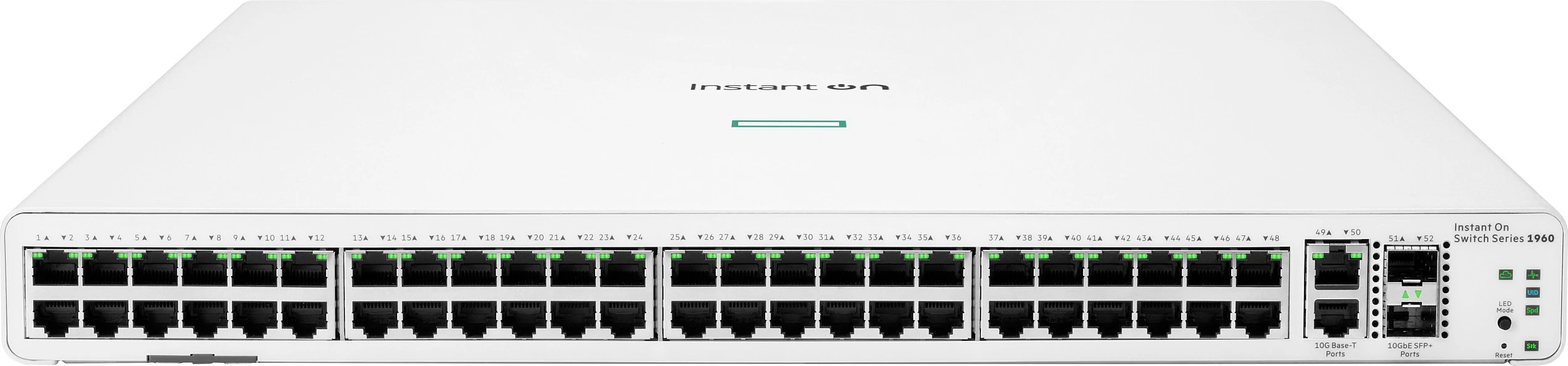 Switch HPE Aruba Instant On 1960, 48x Gigabit, 2x 10GBASE-T, 2x SFP+, 1U