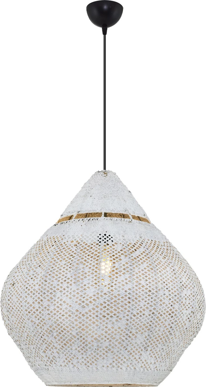 Llambë tavani Opviq, 4461-25-01, e bardhë, kapak ratan, 50x120cm