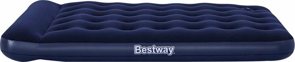 Dyshek ajri dopio Bestway 67225 191x137x28 cm, me pompë këmbë, blu