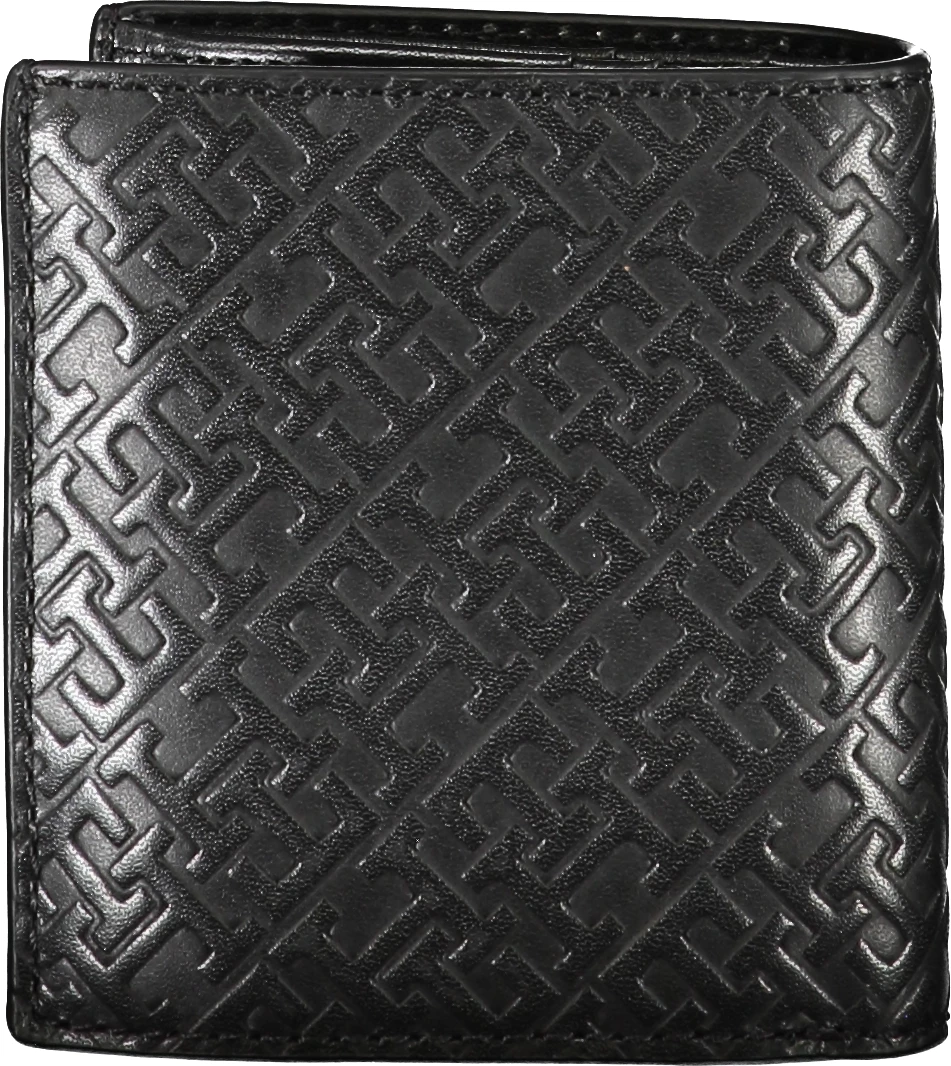 Portofol për meshkuj TOMMY HILFIGER, i zi