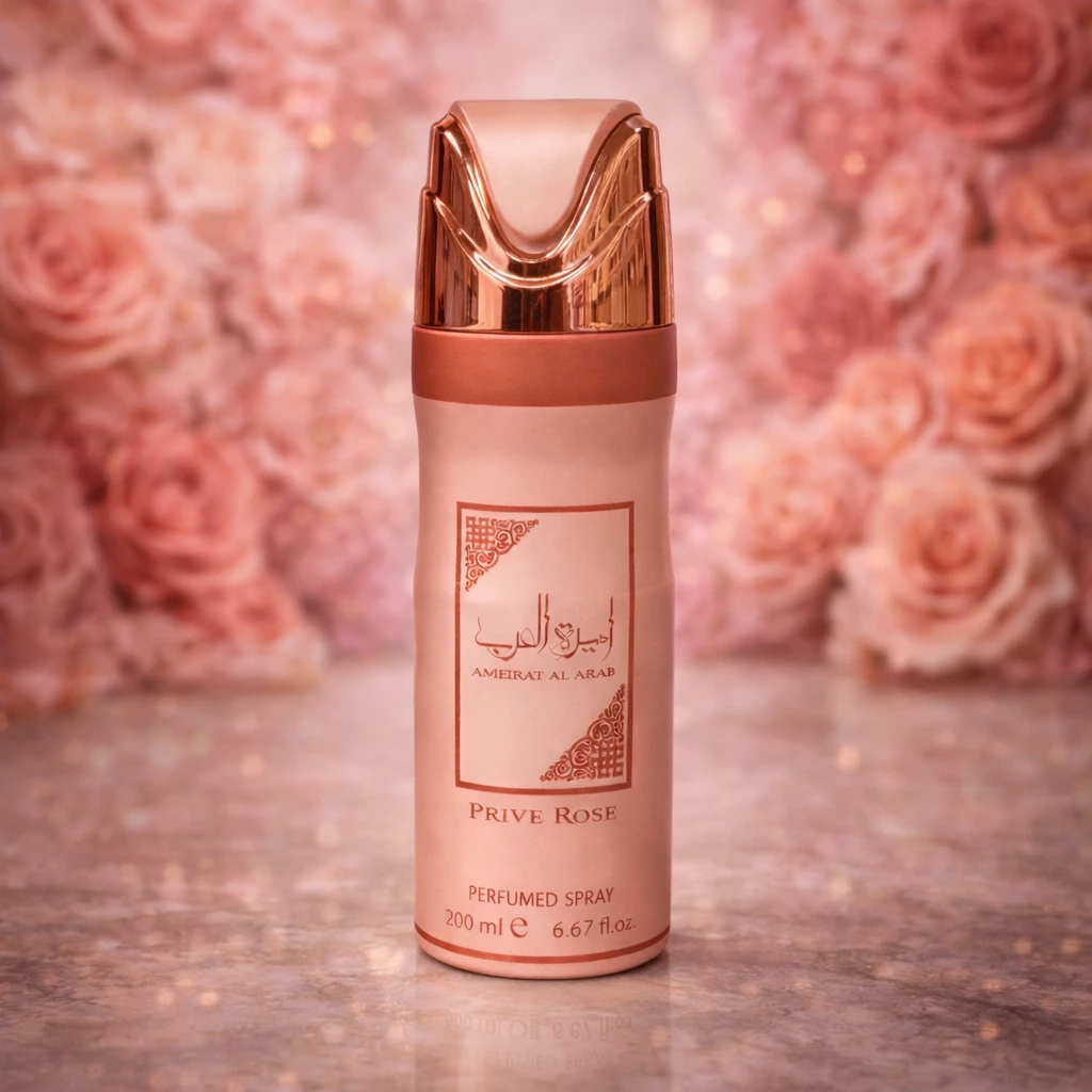 Lattafa Ameerat Al Arab Prive Rose Deodorant Spray 200ml