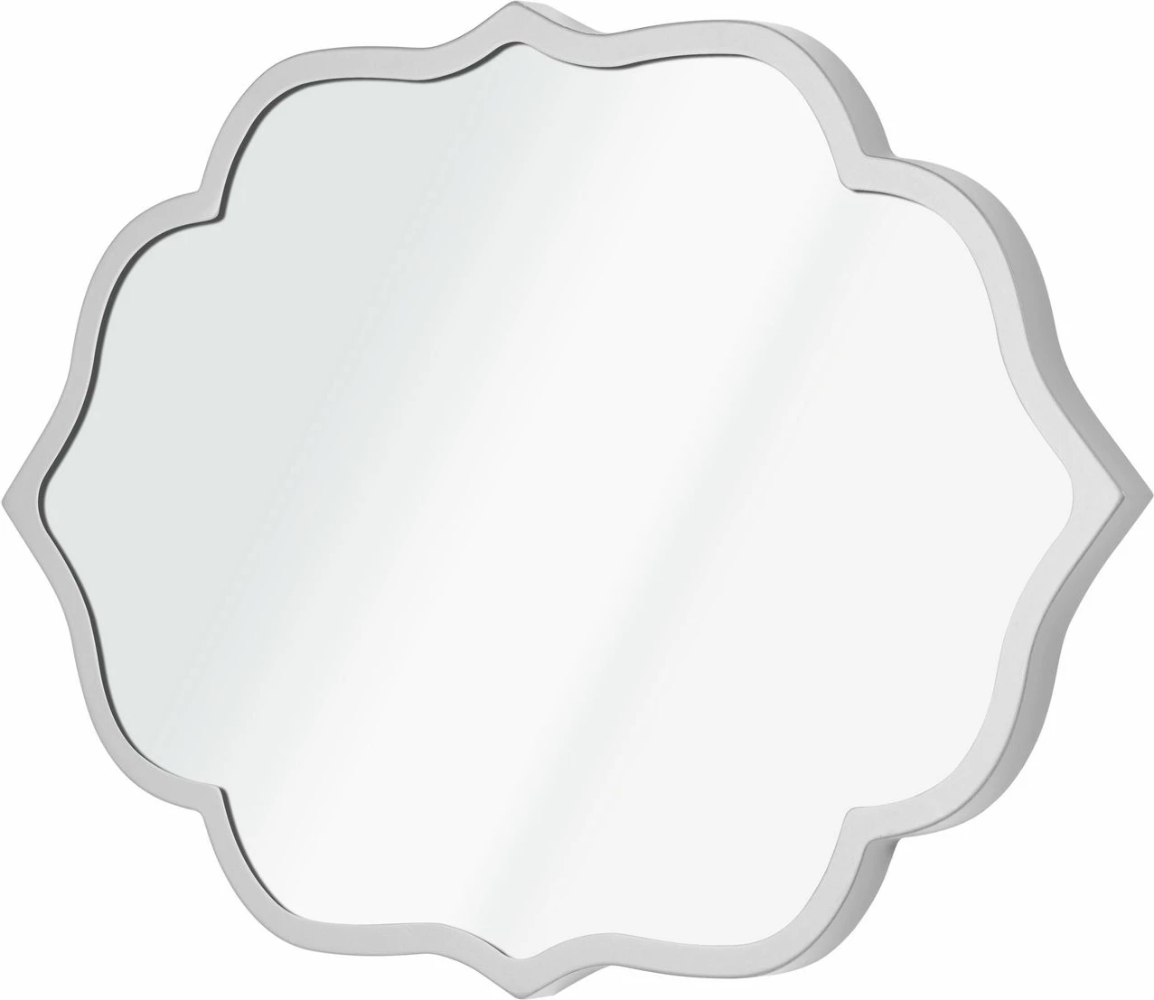 Pasqyrë dekorative, Skye Decor, kadife, 50x70, argjend