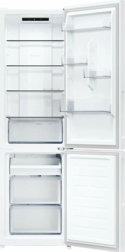 Frigorifer kombi Candy CNCQ2T518EW, No Frost, 279 L (197/82), 182.5 cm, 38 dB, klasa E, i lirë në këmbë, i bardhë