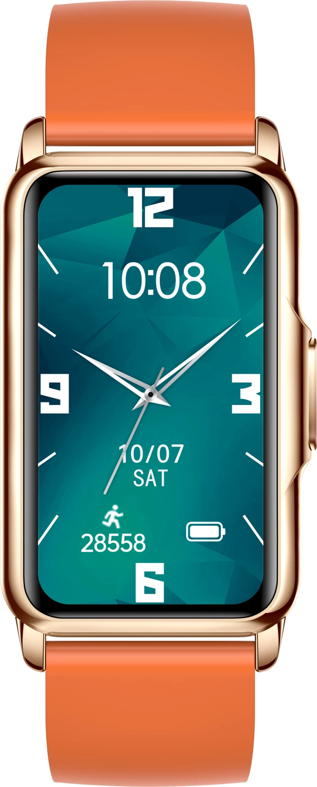 Smartwatch Moye Kronos Fit Buddy 1.47\" IP67 Bluetooth 5.0, portokalli