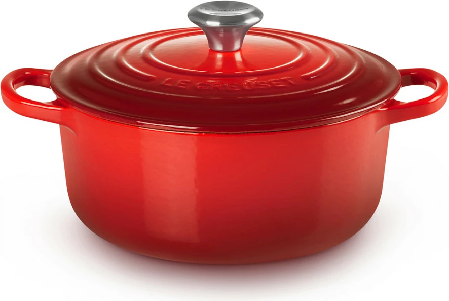 Tenxhere gize Le Creuset 22cm, e kuqe