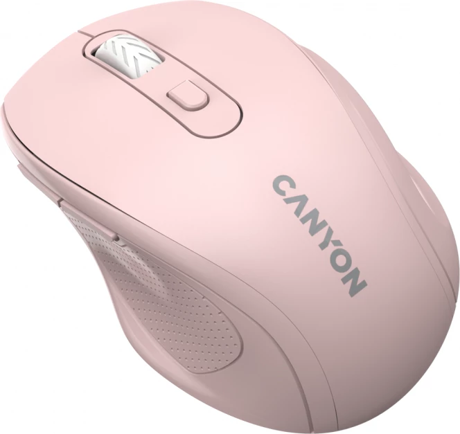 Maus wireless Canyon MX8650A, 6 butona, 2.4GHz, DPI deri 1600, 2xAAA, Pink