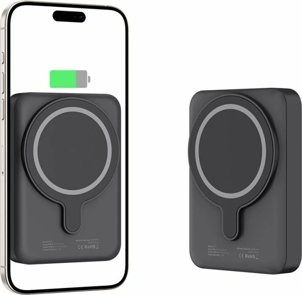 Powerbank Tech-Protect LifeMag PB11 10000mAh me MagSafe, 15W, USB-C, e zezë