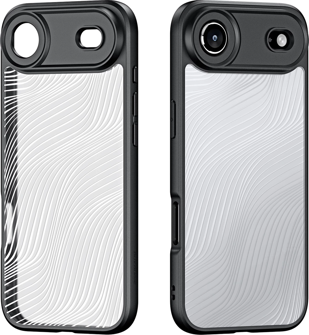 Mbështjellës Dux Ducis Aimo për iPhone 17 Air, i zi