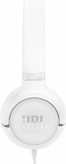 Kufje JBL Tune 530, me kabllo AUX 3.5mm, mikrofon, Pure Bass, të palosshme, të bardha