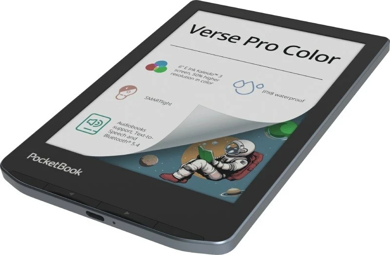 Lexues elektronik PocketBook Verse Pro Color PB634K3-1-WW, ngjyrë e zezë