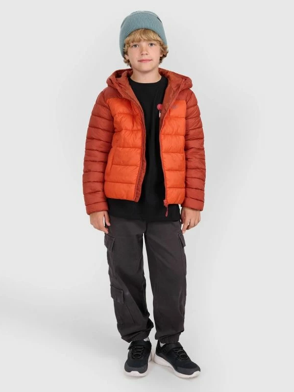 Jakne për djem 4F, e zezë