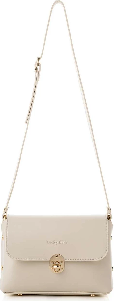 Çantë crossbody Lucky Bees, krem, 1278