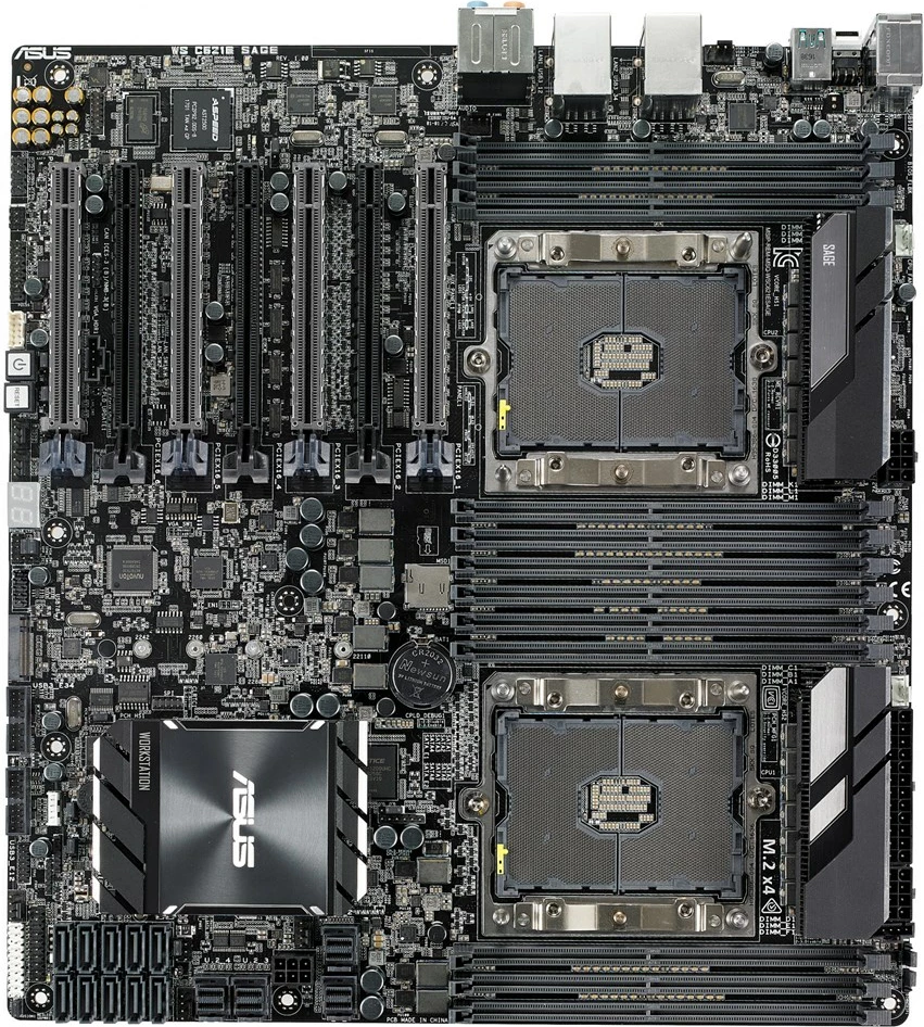 Pllakë amë ASUS WS C621E SAGE (BMC), Intel® C621 LGA 3647 (Socket P) EEB