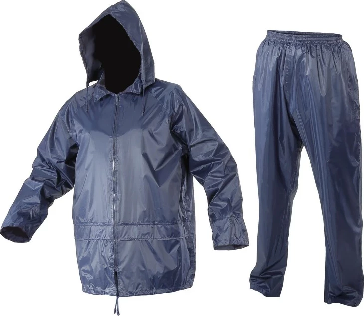 Kostum shiu LAHTI PRO L4140106, 3XL, PVC/poliester, blu e errët, set (xhaketë + pantallona)