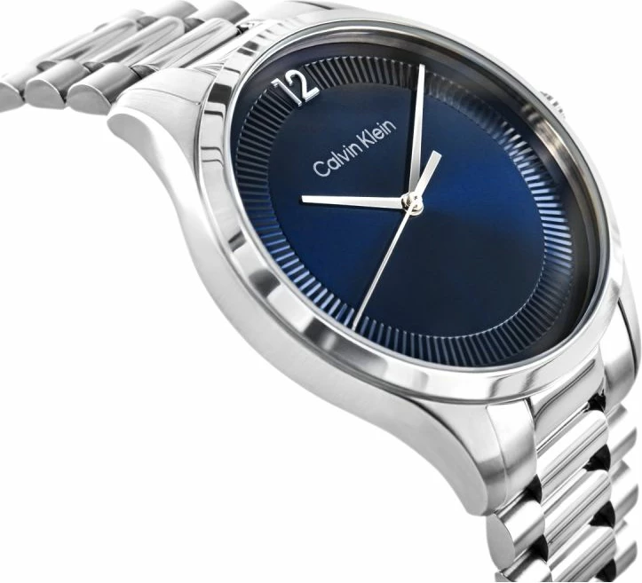 Orë dore për meshkuj Calvin Klein, argjendtë