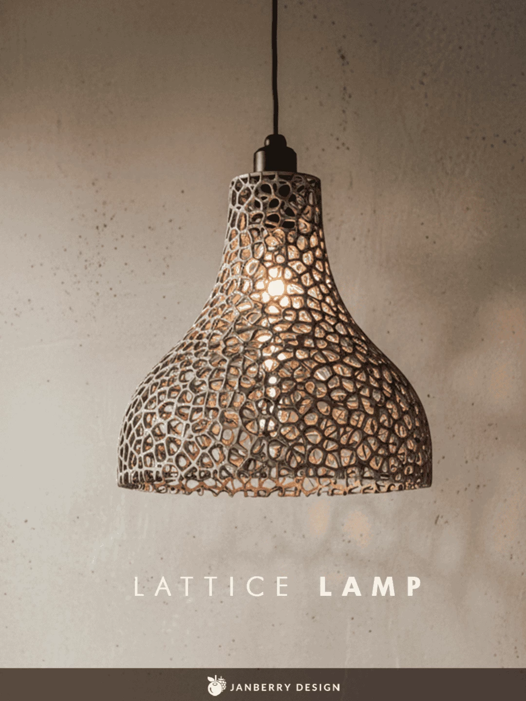 Llamp varese / Lattice Lamp - e kaft