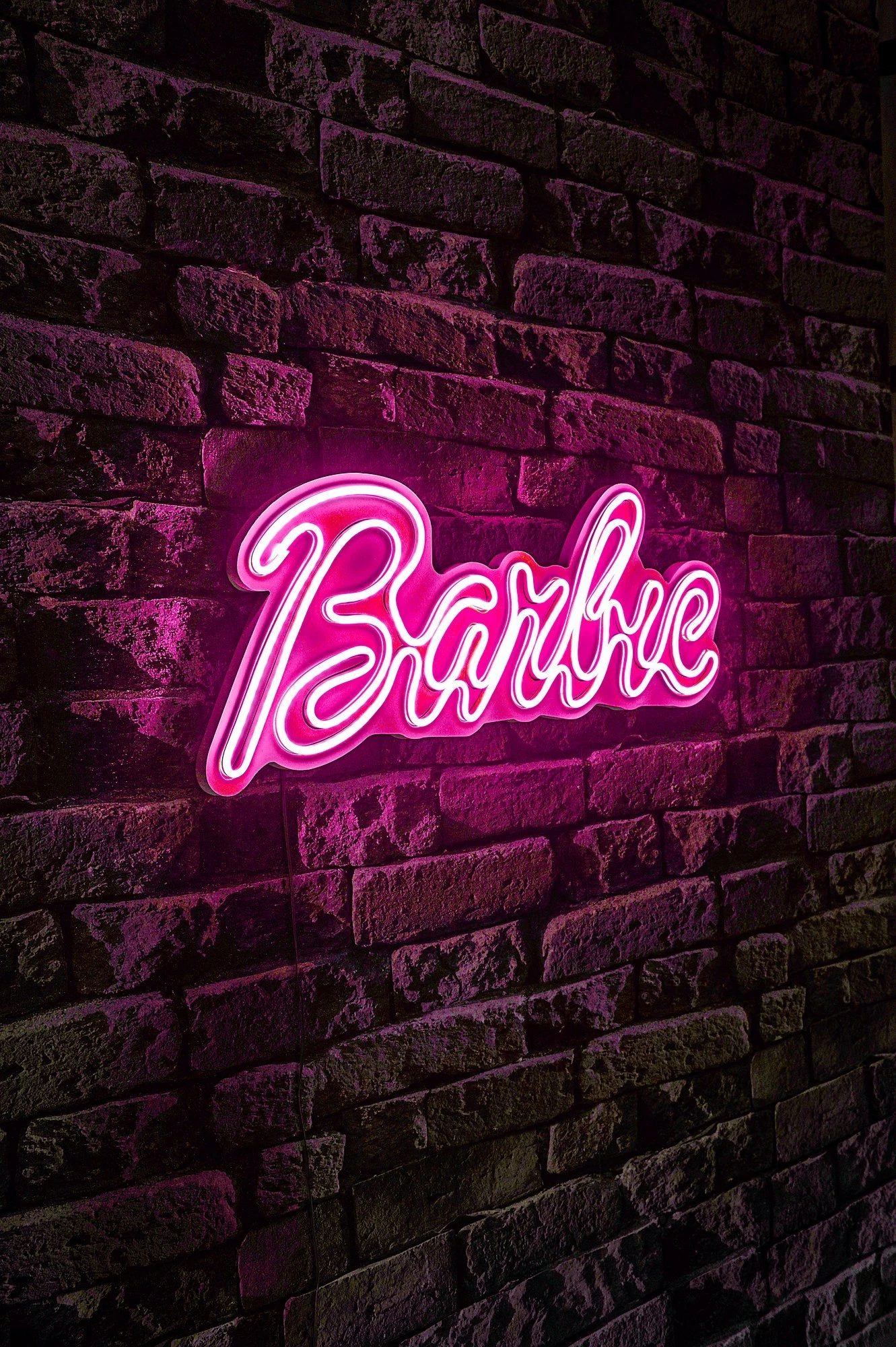 Dritë dekorative LED, plastikë, Barbie, ngjyrë rozë