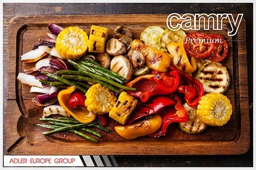 Grill raclette elektrik CAMRY CR6606 1200W 6 tiganë raclette, i zi
