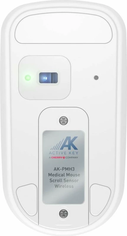 Maus Cherry AK-PMH3, Ambidextrous, RF Wireless, 1000 DPI, Bardhë
