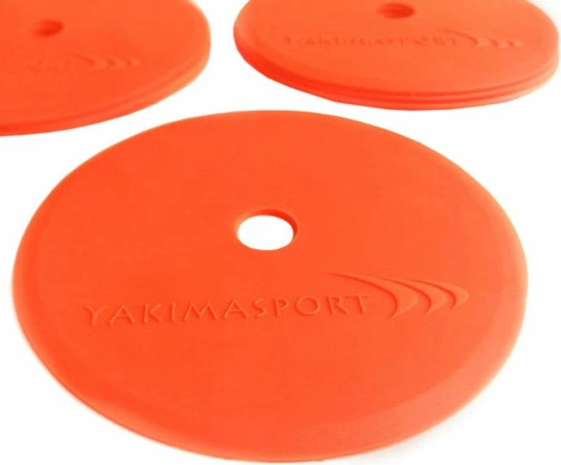 Set Markuesish Yakimasport për Fusha të Sheshta, 10 copë, Ngjyrë Portokalli