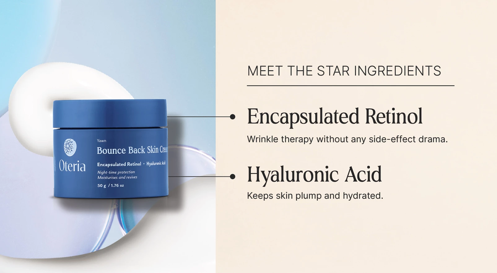 Krem për fytyrë Bounce Back Skin Cream