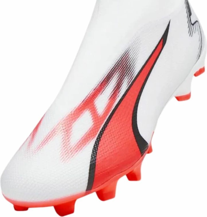 Këpucë futbolli për meshkuj Puma, të bardha