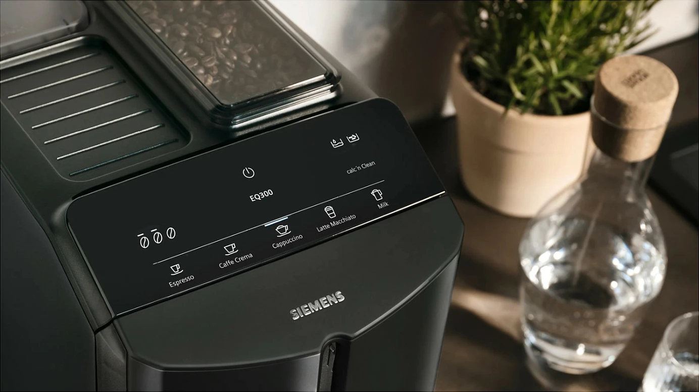 Aparat kafeje automatik Siemens EQ.300 TF301E19, i zi