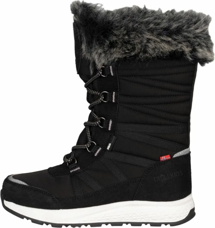 Çizme dimri për femra Trollkids, të zeza