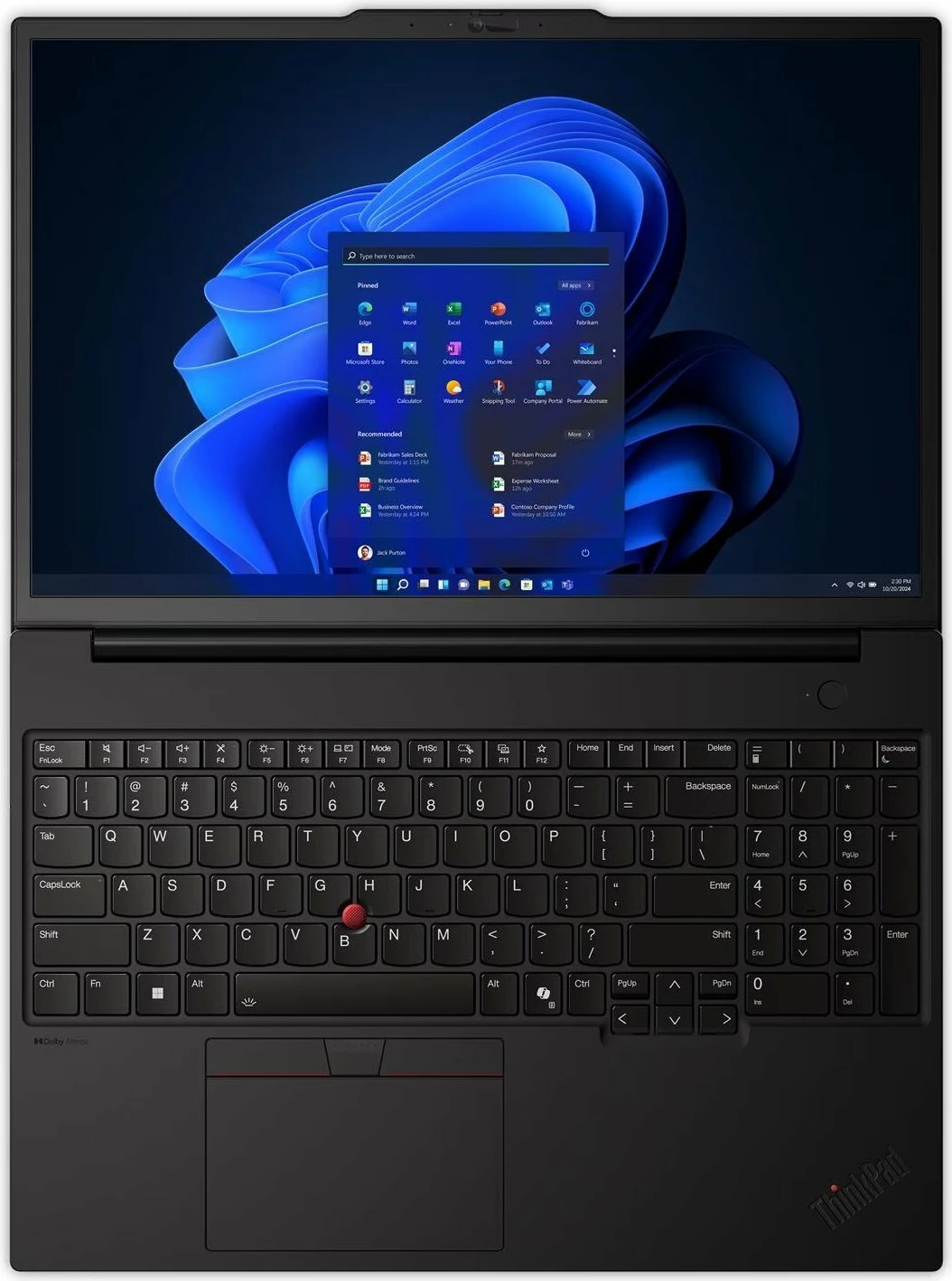 Laptop Lenovo ThinkPad P16s Gen 4 21QV0004GE, Core Ultra 7 255H, 64GB RAM, 1TB SSD, RTX Pro 500 6GB, 16\" WUXGA IPS, Windows 11 Pro, i zi 7