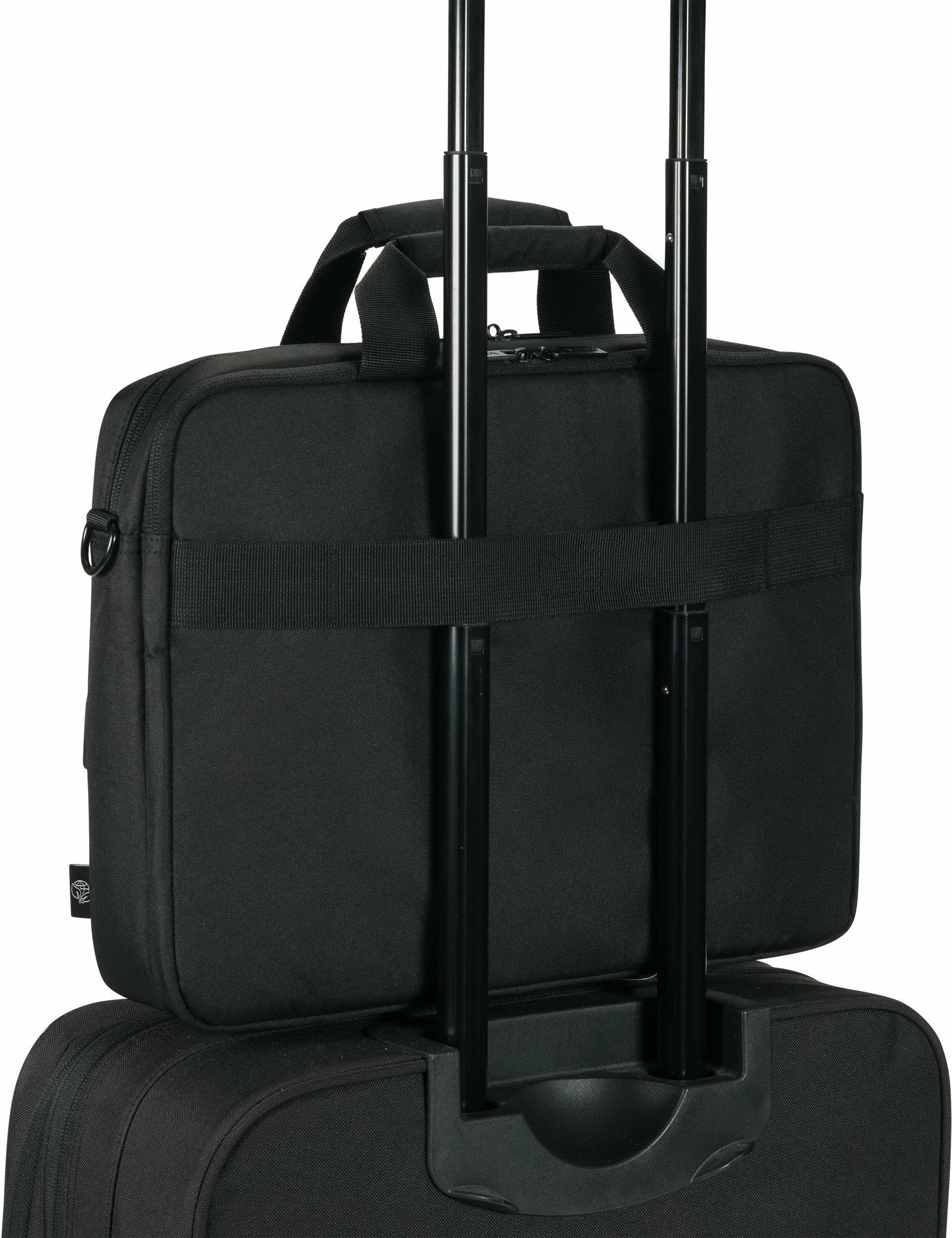 Kasë DICOTA D32035-RPET, briefcase, 17.3 inç, rrip supi, e zezë