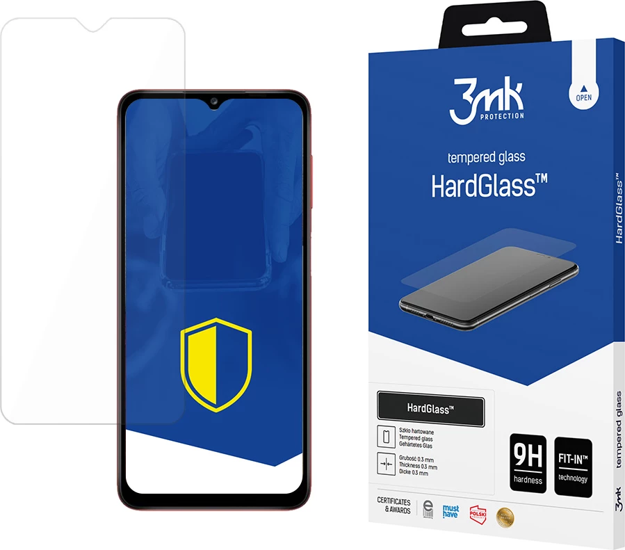 Xham mbrojtës 3mk HardGlass për Samsung Galaxy A12, transparent