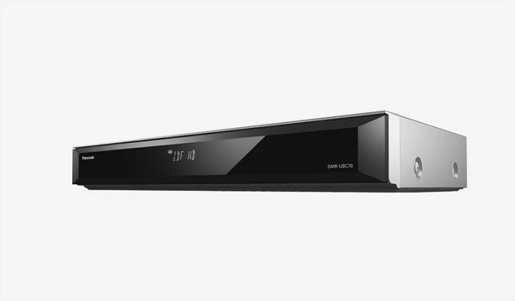 Blu-ray rekorder Panasonic DMR-UBC70EGS, 4K Ultra HD, 3D, Twin Tuner, HDMI, LAN