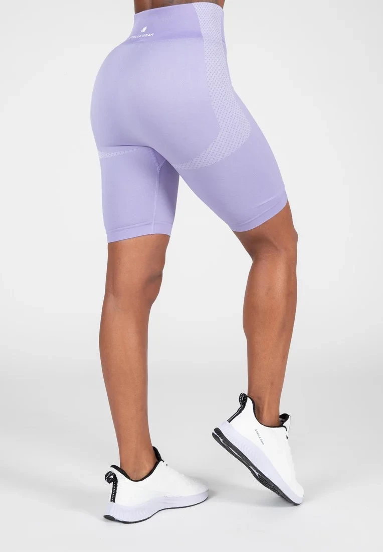 Selah Seamless Cycling Shorts - Lilac [Madhësia: M/L]
