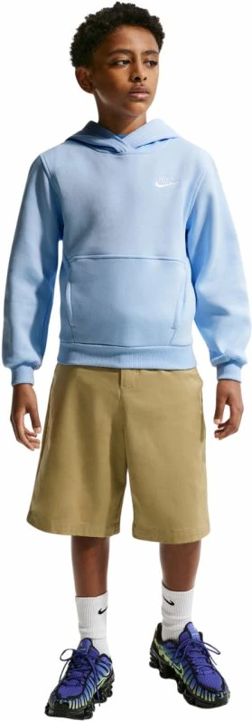 Duks për fëmijë Nike Sportswear Club Fleece FD3000 408, kaltër [Madhësia: M]
