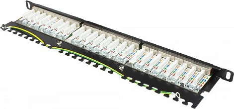 Patch panel GoodConnections GC-N0136, 24x RJ45 Cat6 Gigabit, 1U, i zi