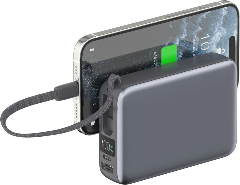 Powerbank 4smarts Powerbank Pocket Dual Cord 20000mAh 22.5W spacegrau 7