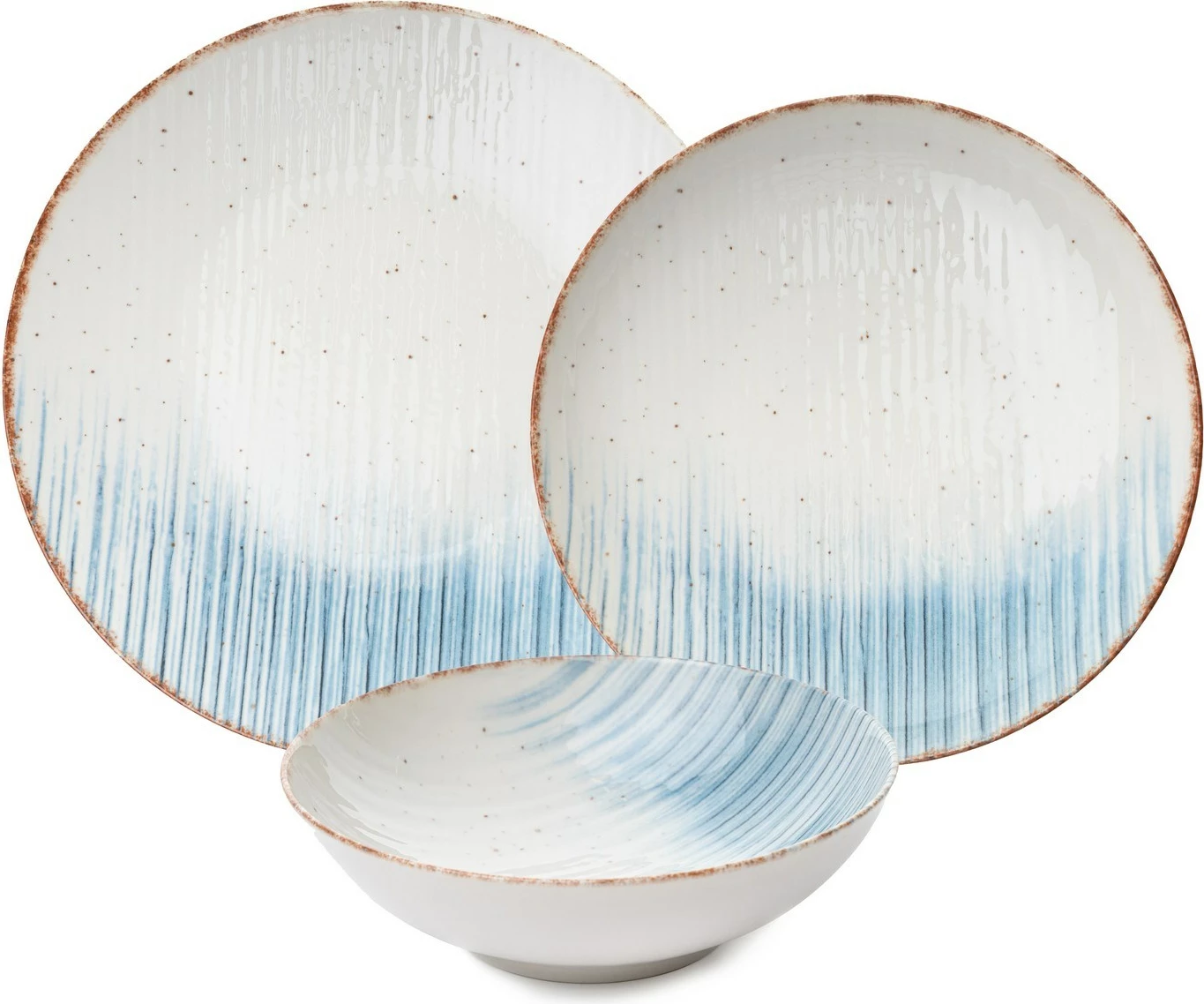 Set për drekë prej porcelani, 24 copë, Hermia, GBSATN24Y4R319314