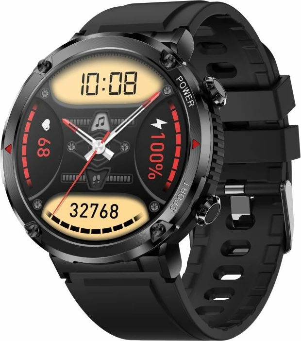 Smartwatch Gravity për të dy gjinitë, portokalli