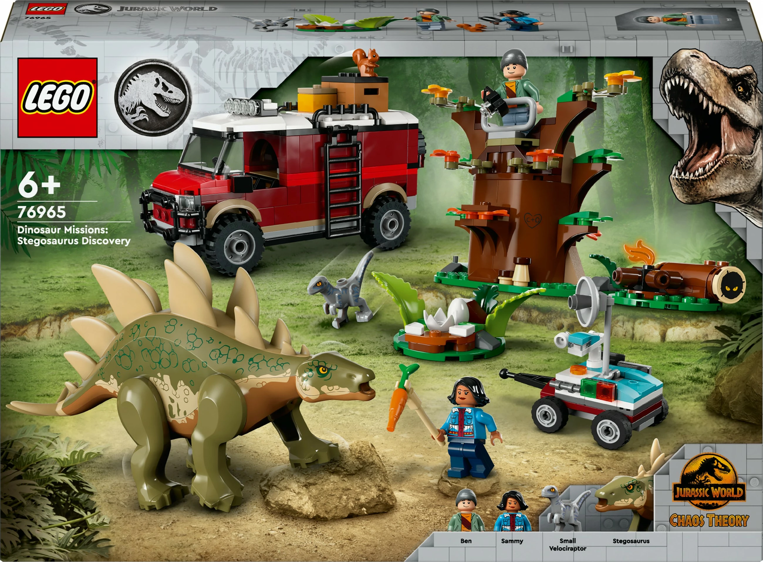 Set ndërtimi LEGO Jurassic World 76965, 420 pjesë, multikolor