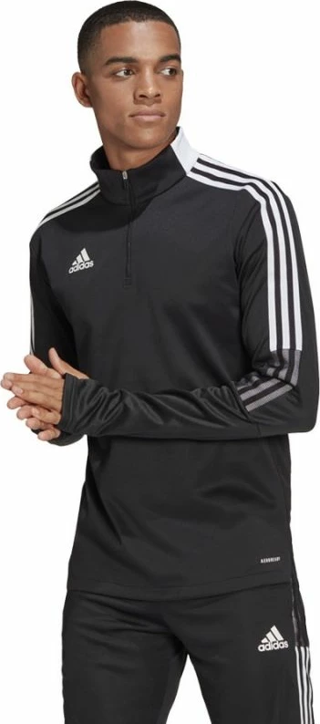 Duks adidas Tiro 21 Warm Top për Meshkuj, i zi [Madhësia: S]