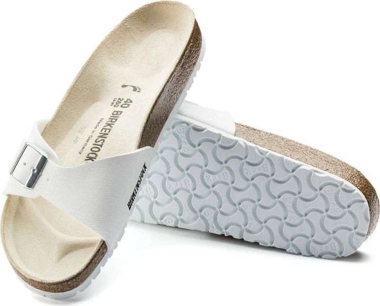 Sandale Birkenstock, të bardha