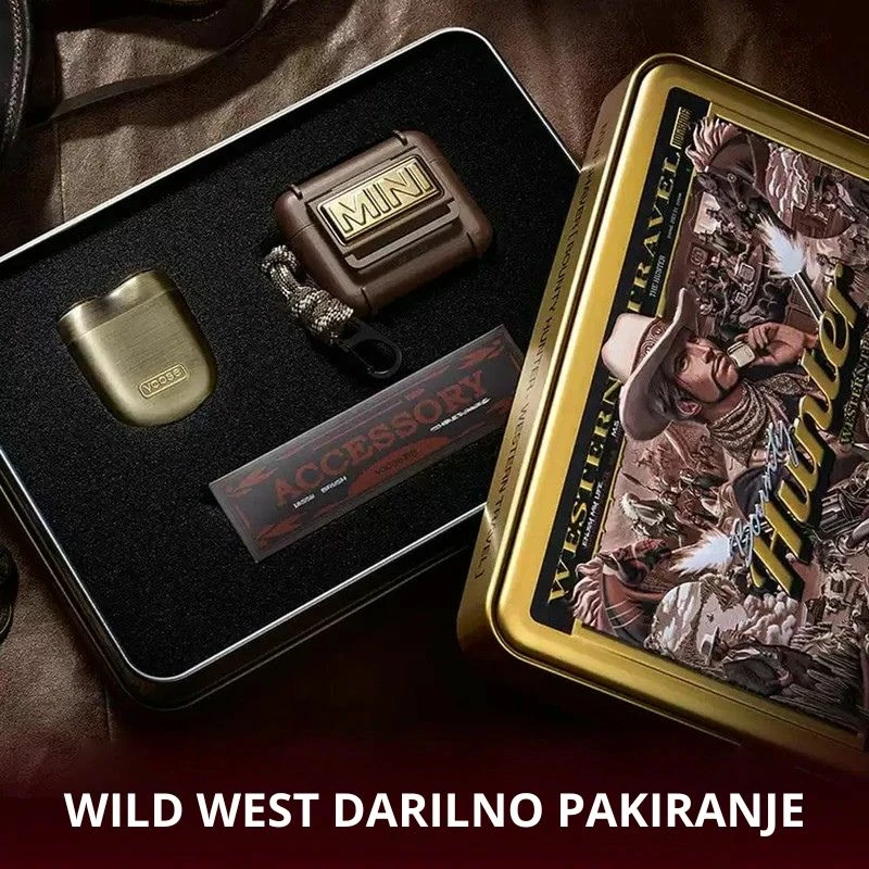 Makinë rroje Yoose Mini 2.0, udhëtimi, 8000 rpm, IPX7, karikim USB-C, e artë, set me paketim dhurate "Bounty Hunter"