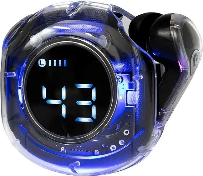 Kufje Tracer T1 Neo, True Wireless, Bluetooth 5.3, mikrofon, të zeza