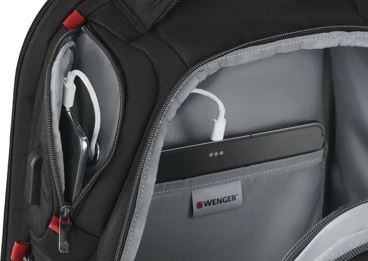 Çantë shpine gaming Wenger PlayerOne 17.3 inç e zezë